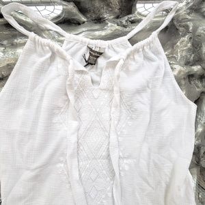 NWT TOMMY BAHAMA Coastview Gauze Halter Top - XS